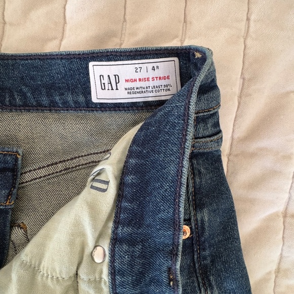 Gap High Rise Stride Wide-Leg Jeans - Picture 5 of 6